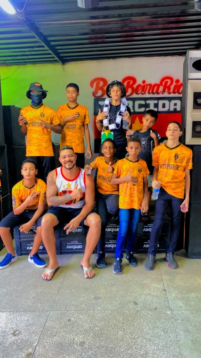 Turma reunida no Beira Rio